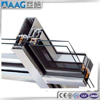 Asia Aluminum Group Fire-Resistance and Thermal Insulation Aluminium Glass Curtain Walls